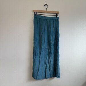 Sacred Thread Size Small / Medium Blue Bohemian Midi Skirt